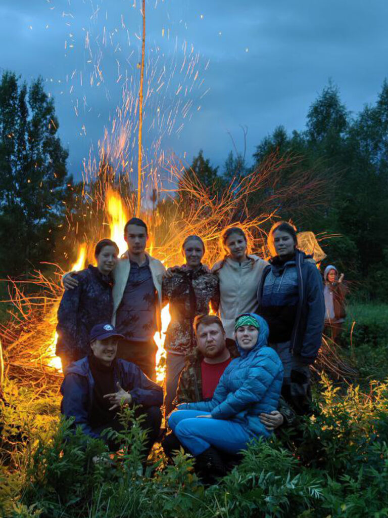 Кемпинг — тишина и лес